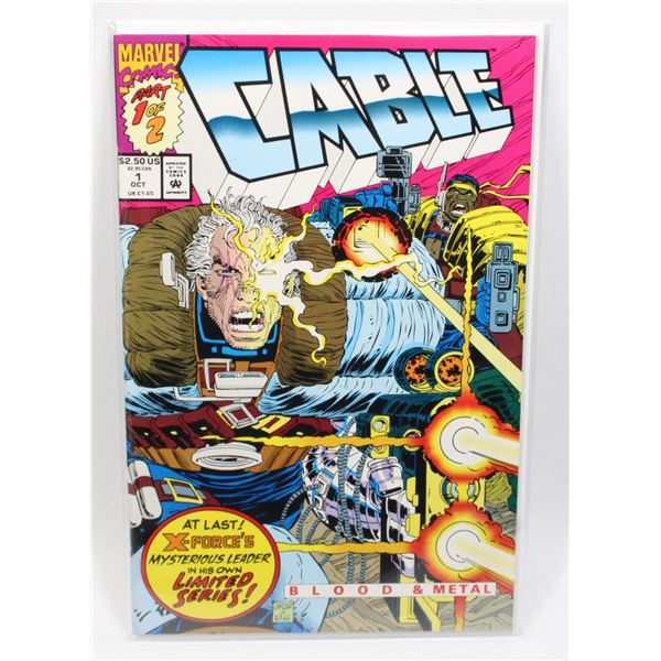 #1257 Marvel Comics Cable #1 October 1992