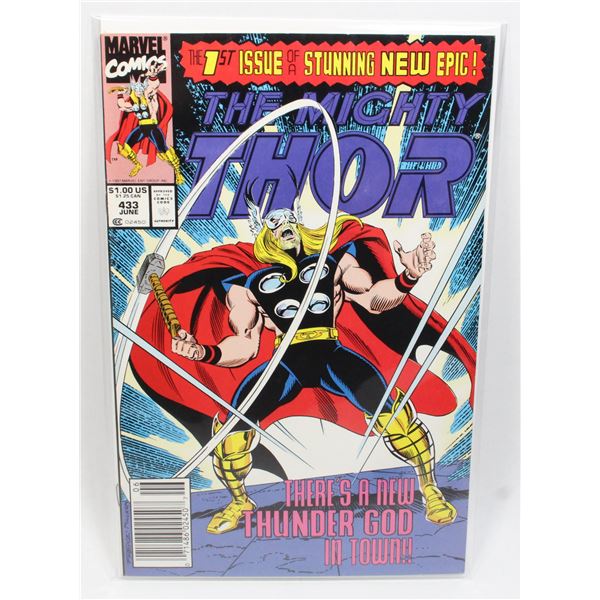#1263 Marvel Comics The Mighty Thor #433 1991