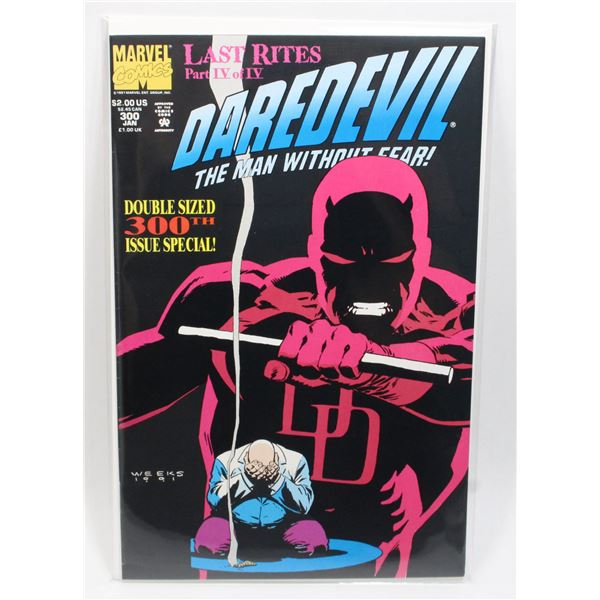 #1264 Marvel Comics Daredevil #300 January 1991