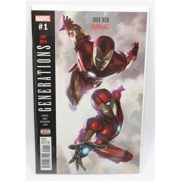 #1266 Marvel Comics Iron Man Iron Heart #1 2017