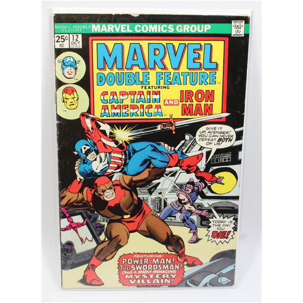 #1268 Marvel Double Feature #12 October 1975