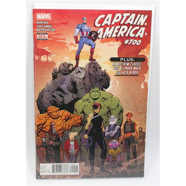 #1269 Marvel Comics Captain America #700 2018