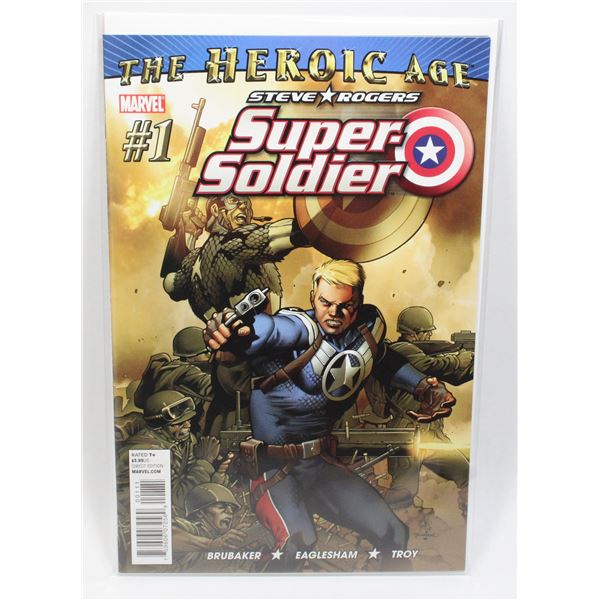 #1270 The Heroic Age Steve Rogers Super Soldier