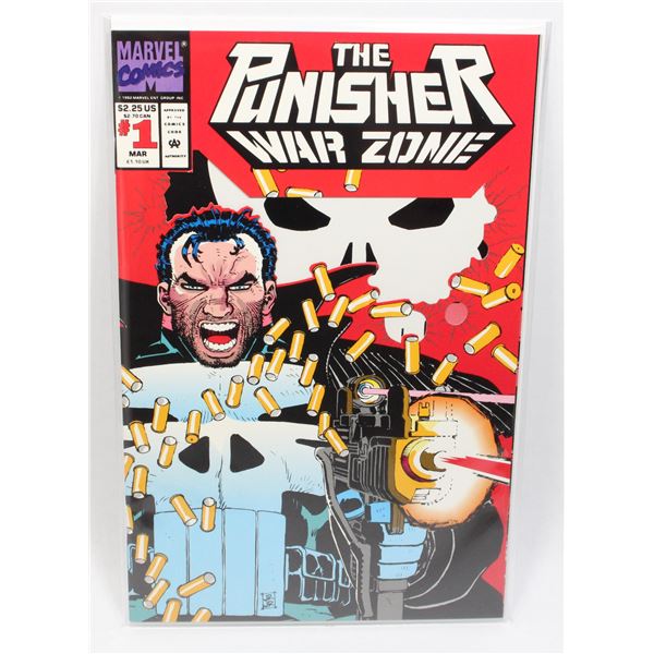 #1272 Marvel The Punisher War Zone #1 March 1992