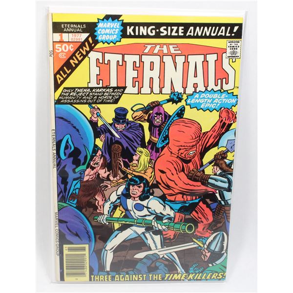 #1274 Marvel Comics The Eternals Annual #1 1977