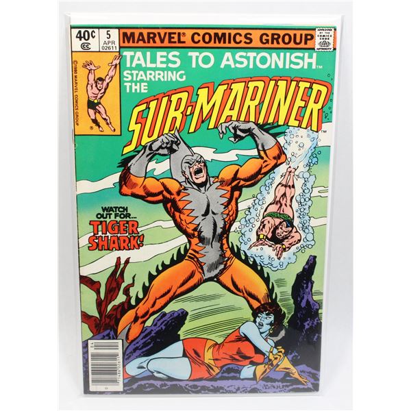 #1276 Marvel Tales to Astonish #5 April 1980