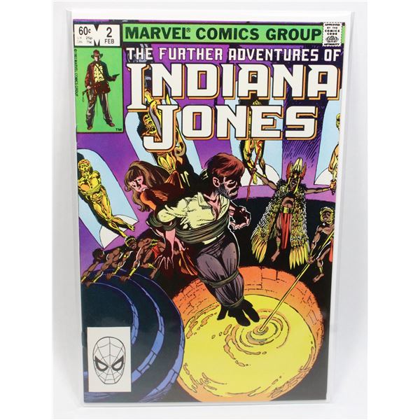 #1282 Marvel Comics Indiana Jones #2 Feb 1982
