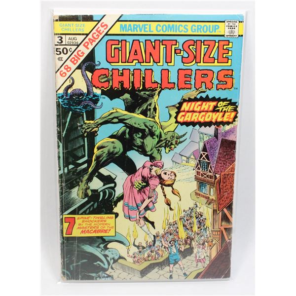 #1283 Marvel Comics  Giant-Size Chillers #3 1975