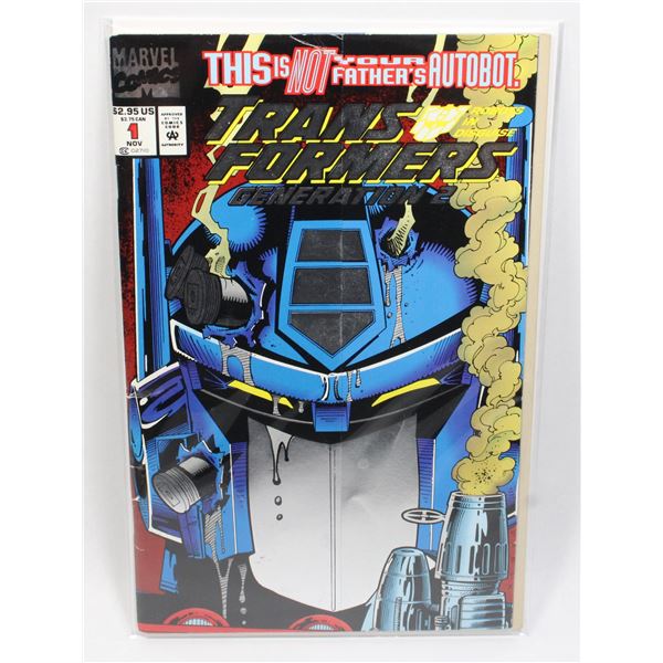 #1284 Marvel Transformers Generation 2 #1 1993
