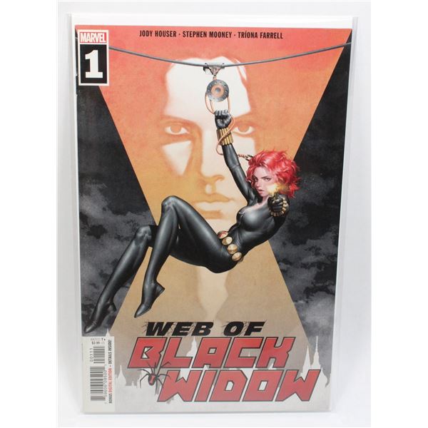 #1287 Marvel Comics Web of Black Widow #1 2019