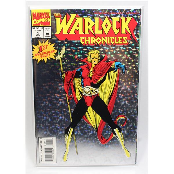 #1288 Marvel Comics  Warlock Chronicles #1 Foil