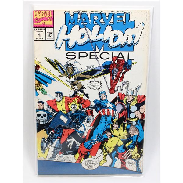 #1291 Marvel Holiday Special #1 1991 Has Wear