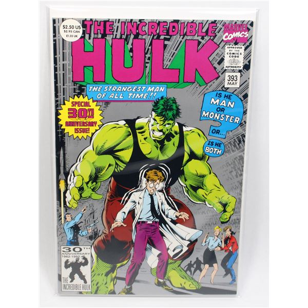 #1294 Marvel Comics The Incredible Hulk #393 1992