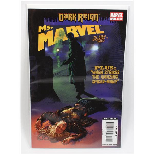 #1299 Marvel Comics Ms. Marvel #34 February 2009