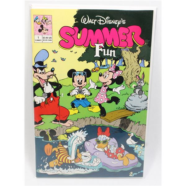 #1314 Walt Disney Summer Fun #1 1991