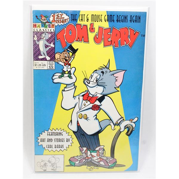 #1317 Harvey Classics Comics Tom & Jerry #1 1991