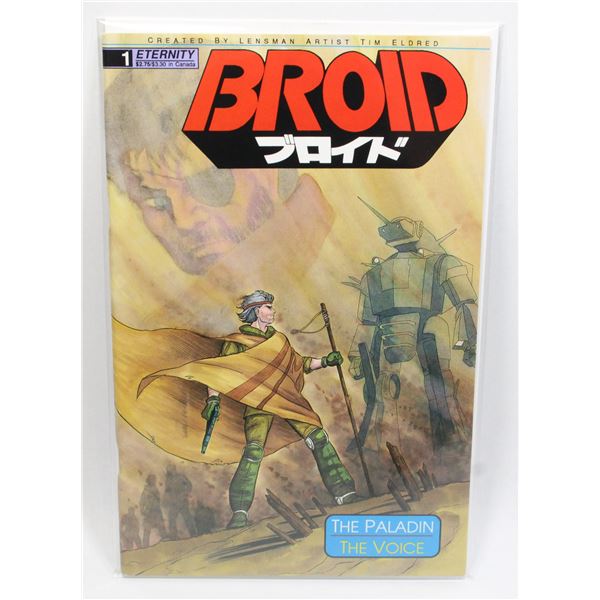 #1318 Eternity Comics Broid #1 1990