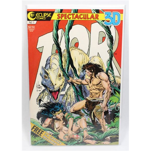 #1320 Eclipse Comics Tor 3-D #1 1986