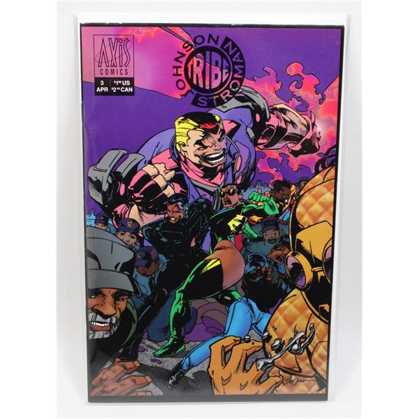 #1327 Axis Comics Johnson Stroman Tribe #3 1993