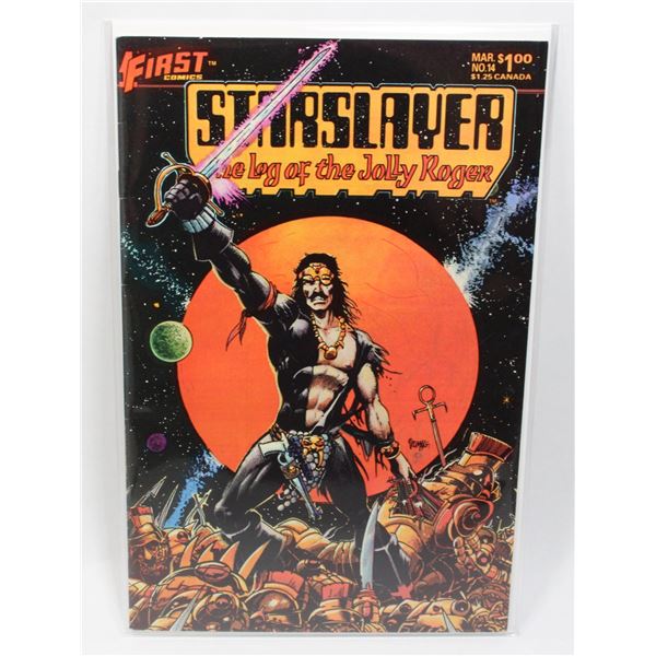 #1335 First Comics Starslayer #14 March 1984