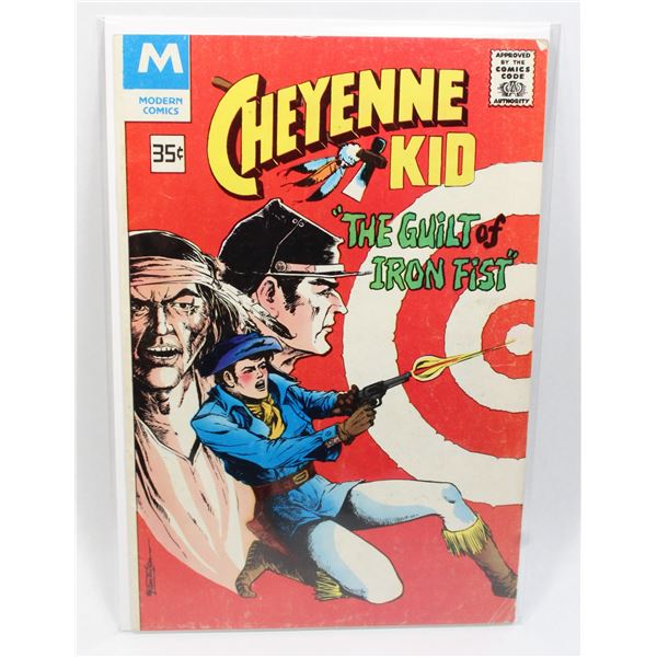 #1338 Modern Comics Cheyenne Kid 1978 Western