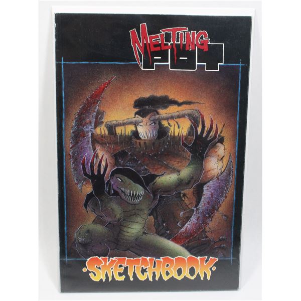 #1341 Melting Pot Sketchbook 1990 Kevin Eastman