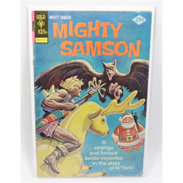 #1352 Gold Key Mighty Sampson #30 1975