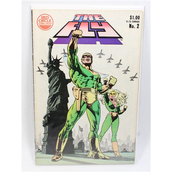 #1358 Red Circle Comics The Fly #2 1983
