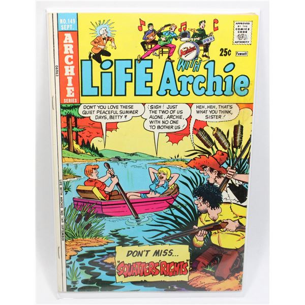#1380 Archies Series Life with Archie #149 1974