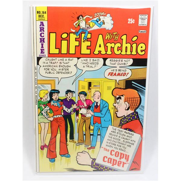 #1381 Archies Series Life with Archie #164 1975