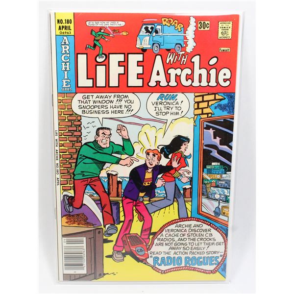 #1387 Archies Series Life with Archie #180 1977