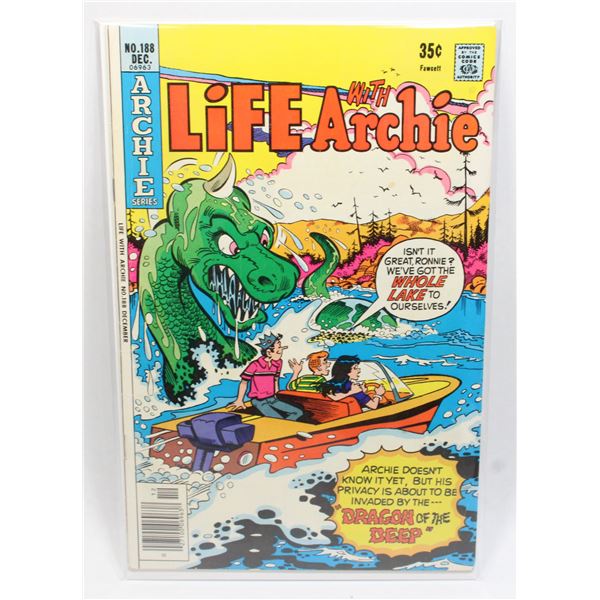 #1389 Archies Series Life with Archie #188 1977