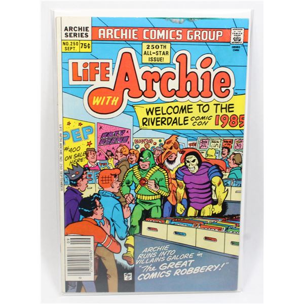#1395 Archies Series Life with Archie #250 1985