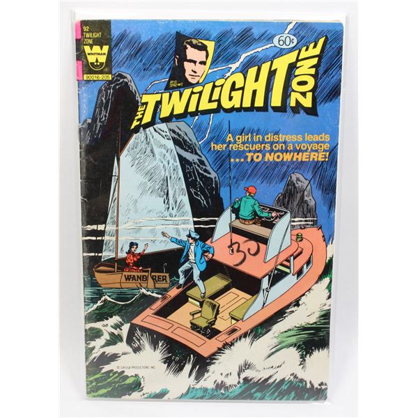 #1403 Whitman Comics The Twilight Zone #92 1982