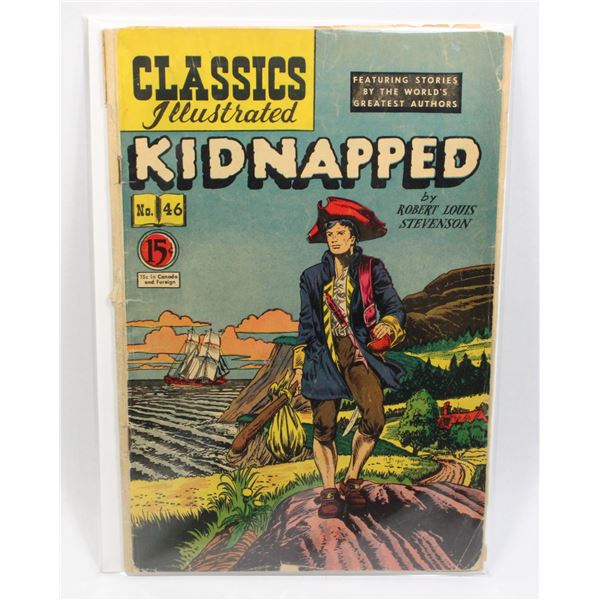 #1405 Classics Illustrated #46 Kidnapped
