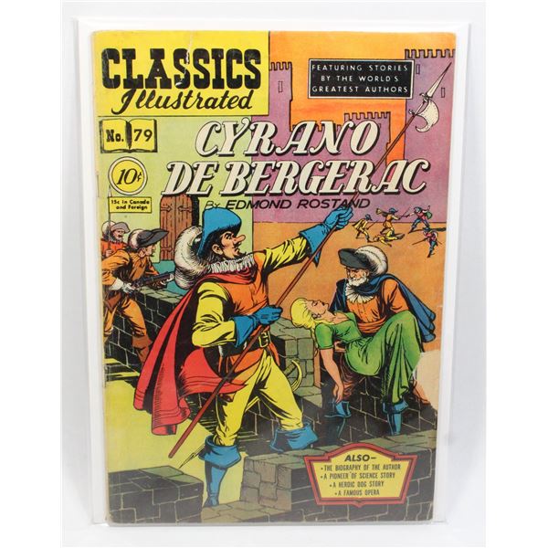 #1406 Classics Illustrated #79 Cyrano De Bergerac