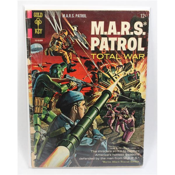 #1411 Gold Key Comics M.A.R.S. Patrol Total War