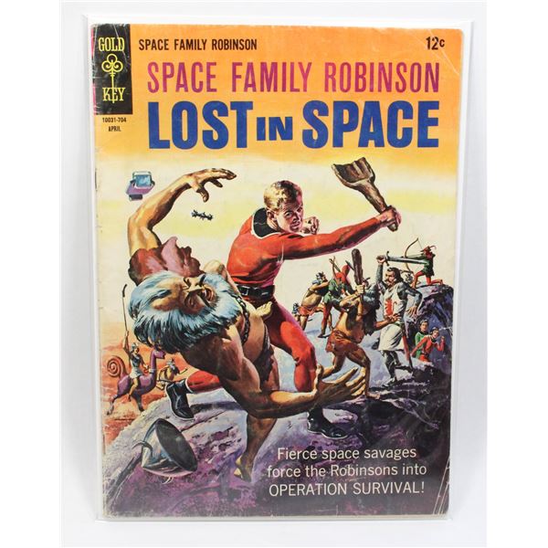 #1412 Gold Key Comics Lost In Space #21 1967
