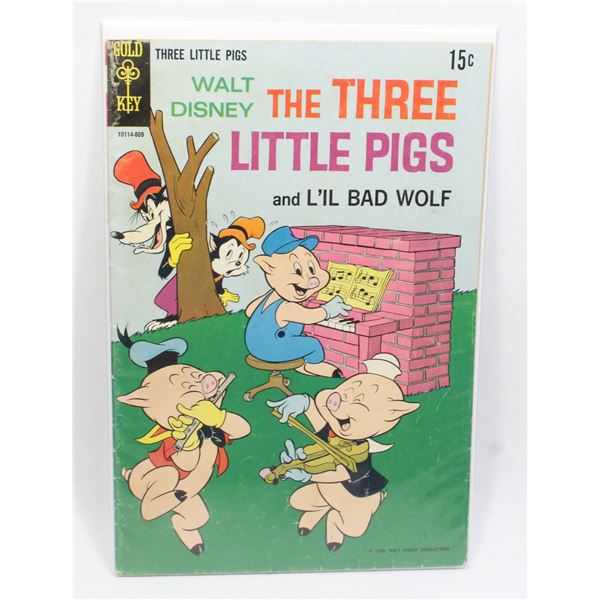 #1415 Gold Key Walt Disney The Three Little Pigs