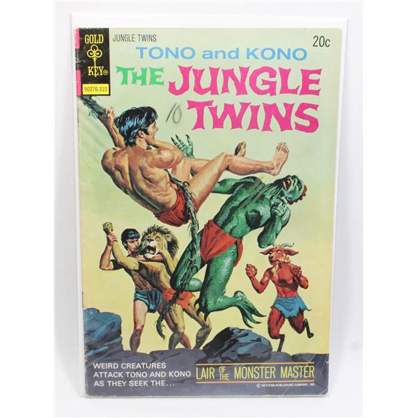 #1416 Gold Key Comics The Jungle Twins #7 1973