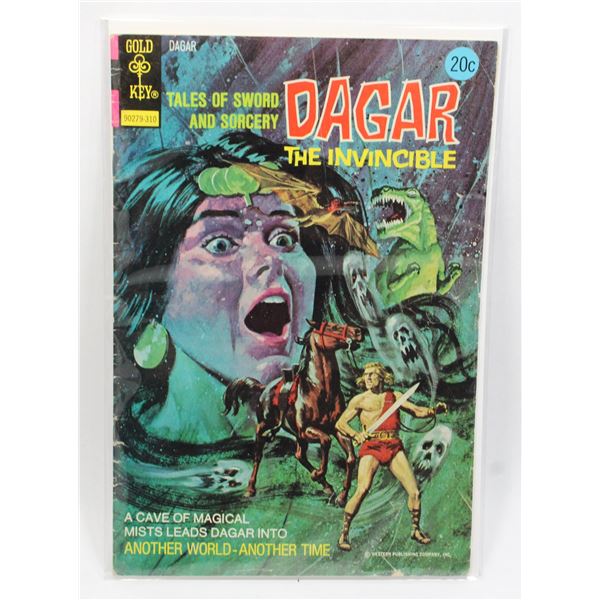 #1421 Gold Key Dagar The Invincible #5 1973