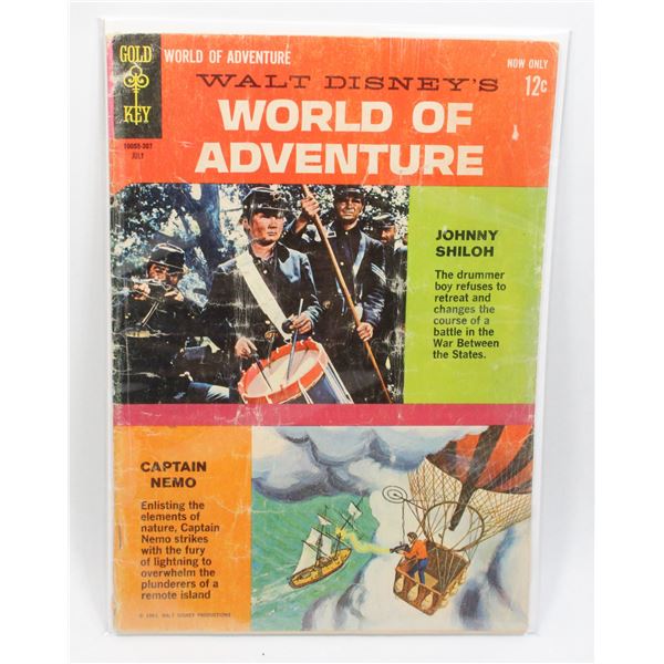 #1422 Gold Key Walt Disney's World of Adventure
