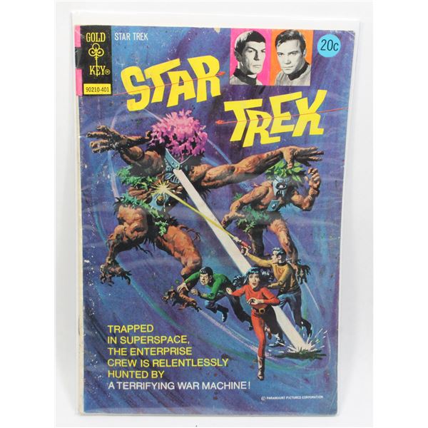 #1423 Gold Key Comics Star Trek #22 1974 Worn