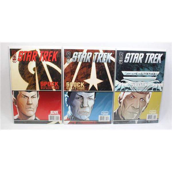#1428 IDW Star Trek Spock Reflections #2-#4 2009