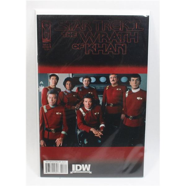 #1430 IDW Star Trek The Wrath of Khan #3 Cover B