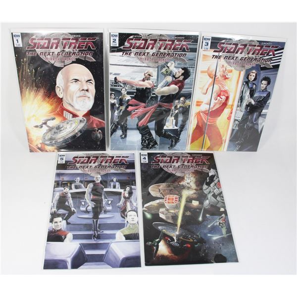 #1438 IDW Star Trek TNG Mirror Broken #1-#5 2017