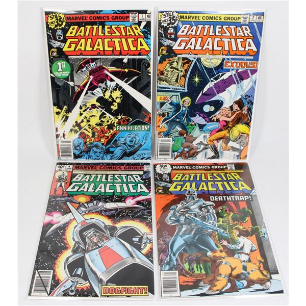 #1442 Marvel Comics Battlestar Galactica #1-#4