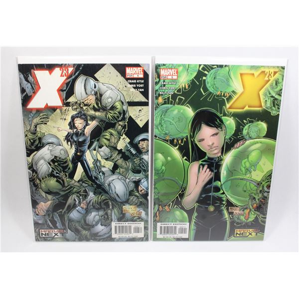 #1447 Marvel Comics X-23 #5 and #6 2005