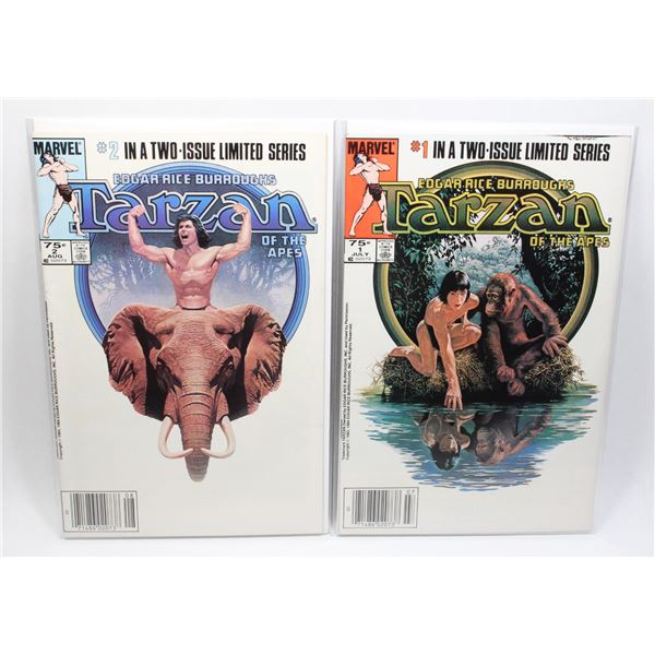 #1450 Marvel Comics Tarzan of the Apes #1-#2