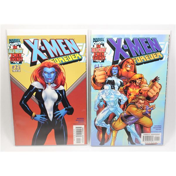 #1451 Marvel Comics X-Men Forever #1-#2 2001